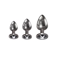 Playboy Pleasure 3 Ways Butt Plugs