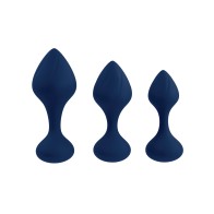 Playboy Pleasure Tail Trainer Anal Kit in Navy