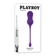 Pelotas Kegel Doble Tiempo Playboy Pleasure - Acai