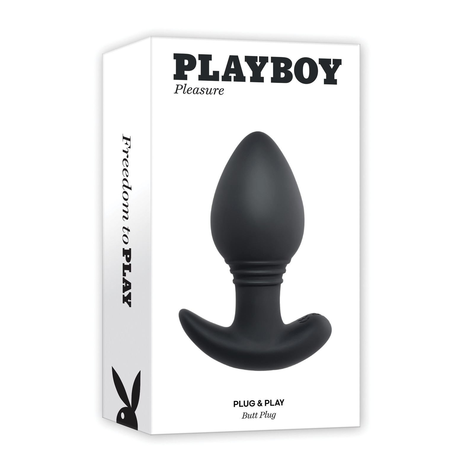 Playboy Pleasure Plug & Play Butt Plug - Velvet Silicone