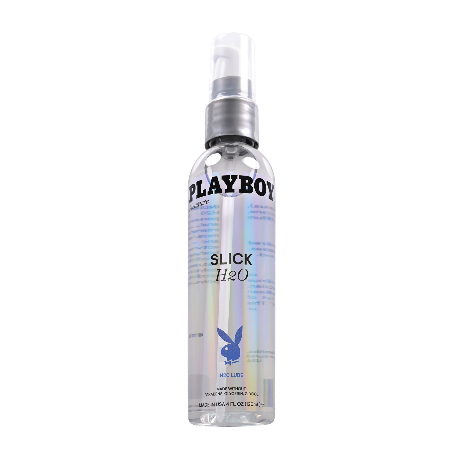 Lubricante Playboy Pleasure Slick H2O - 4 oz