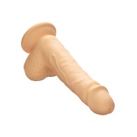 Dual Density Silicone 5 Inch Dildo - Ivory - Premium Pleasure