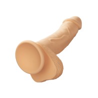 Dildo de Silicona de Densidad Doble 5 Pulgadas - Marfil - Placer Premium