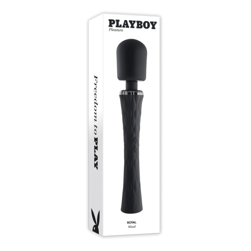 Vibrador Playboy Pleasure Royal Wand para Diversión Máxima