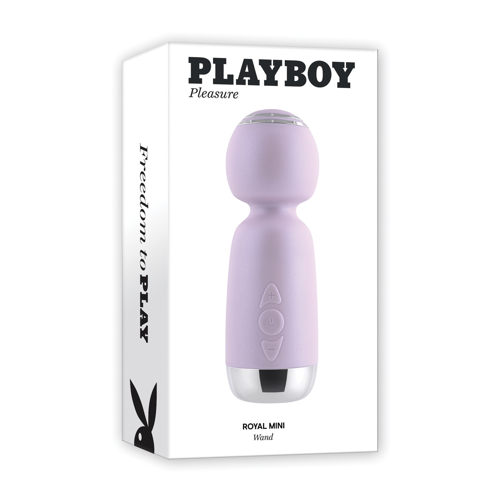 Playboy Pleasure Royal Mini Wand Compact Vibrator