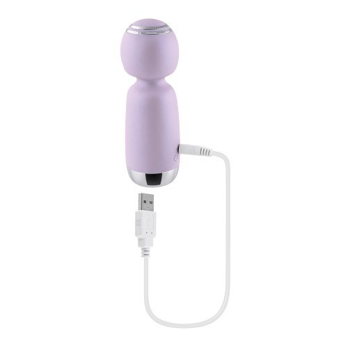 Playboy Pleasure Royal Mini Wand Compact Vibrator