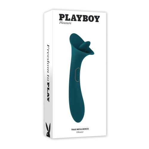 Playboy Pleasure True Indulgence Vibrator - Deep Teal