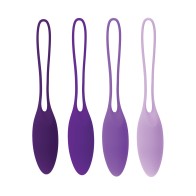 Set de Kegel Playboy Pleasure Acai Ombre - Fortalece el Placer