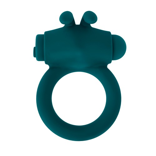 Anillo Playboy Pleasure Bunny Buzzer Verde Profundo