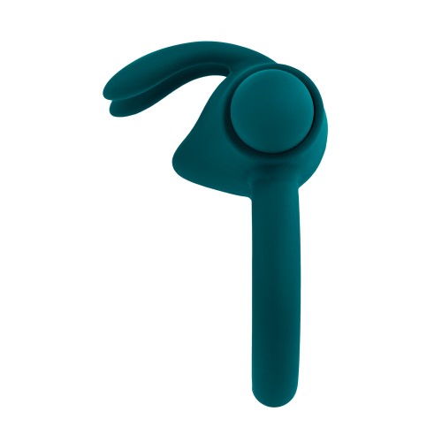 Playboy Pleasure Bunny Buzzer Cock Ring Deep Teal