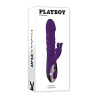 Playboy Pleasure Hop To It Rabbit Vibrator Acai