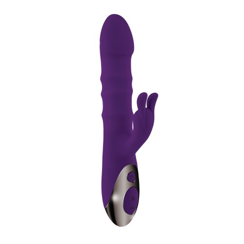 Playboy Pleasure Hop To It Rabbit Vibrator Acai