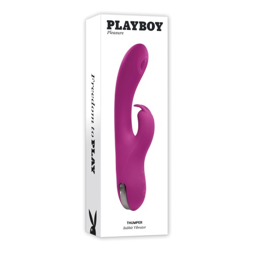 Playboy Pleasure Thumper Rabbit Vibrator