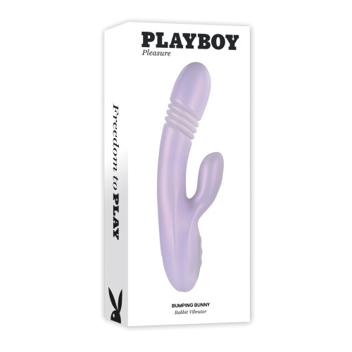 Playboy Pleasure Bumping Bunny Rabbit Vibrator Opal