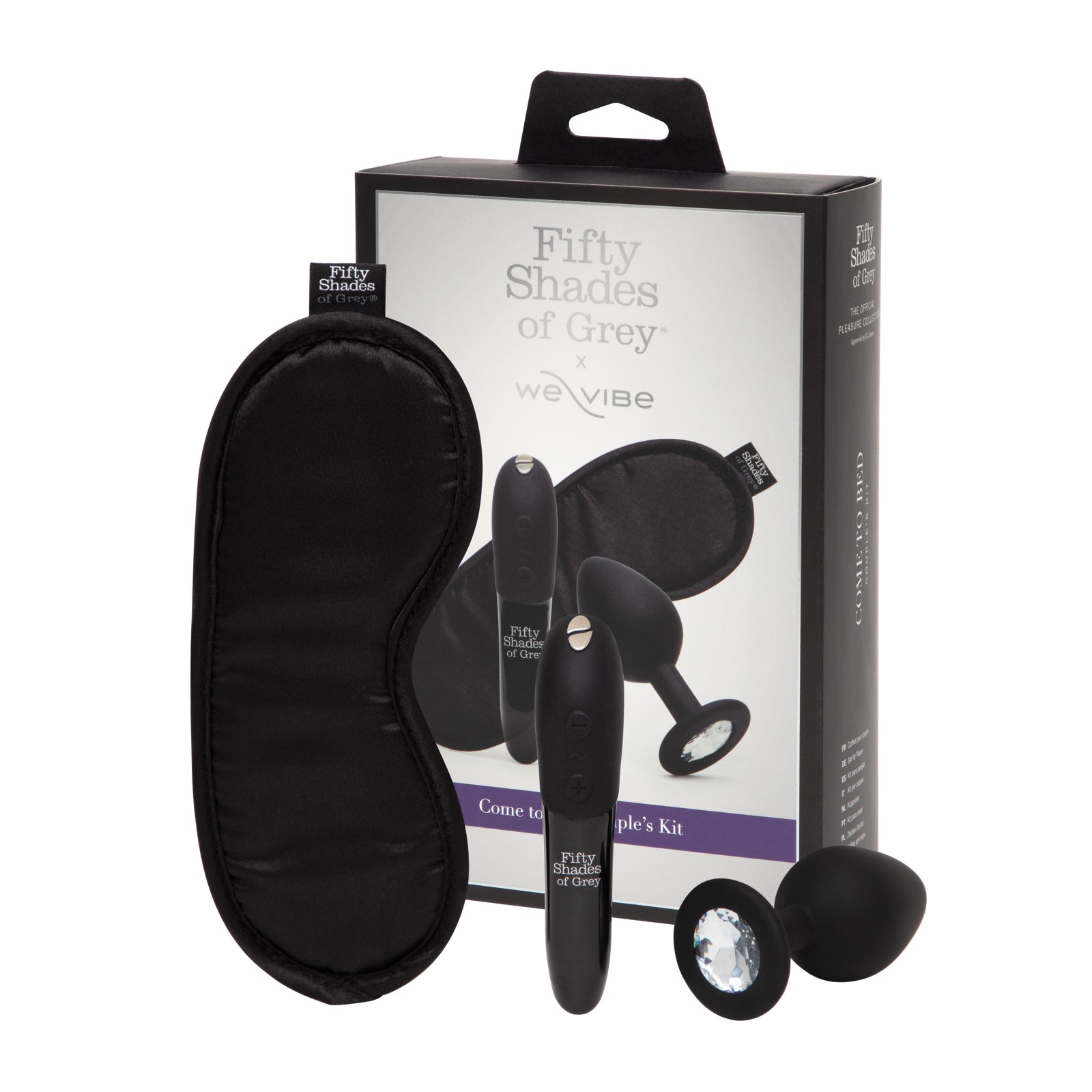 Kit Ven a la Cama Fifty Shades of Grey We-Vibe