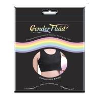 Gender Fluid Chest Compression Binder Black Large