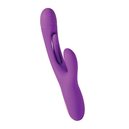 Bora G-Spot Tapping Rabbit Vibrator Purple