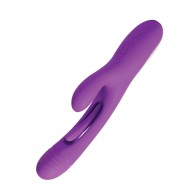 Bora G-Spot Tapping Rabbit Vibrator Purple