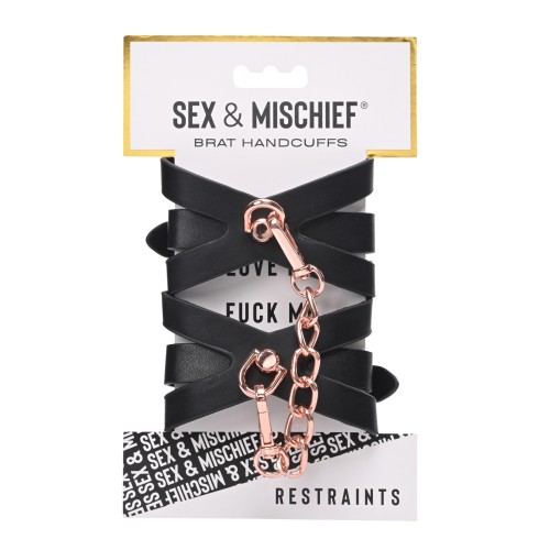 Sex & Mischief Brat Handcuffs