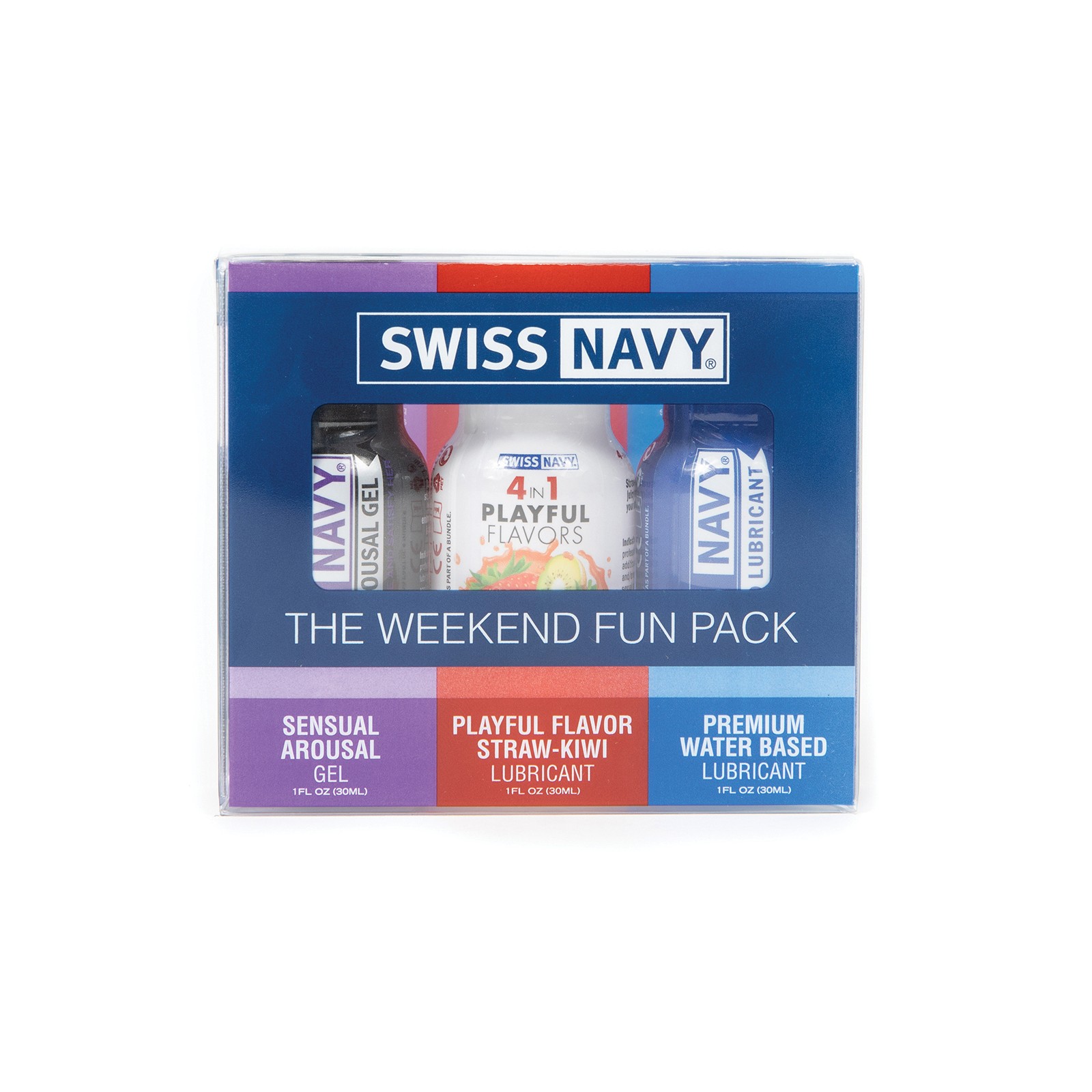 Swiss Navy Weekend Fun Pack of 3