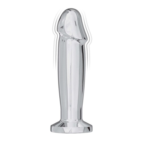 Plug Anal Metálico Vibrador Remoto Ass-sation