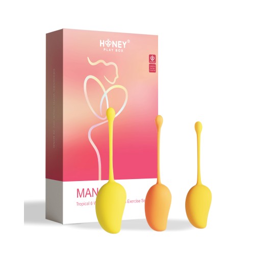 Mango Tropical Kegel Ball Exercise Set