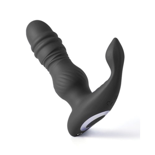 Jaden Thrusting Prostate Massager - Black