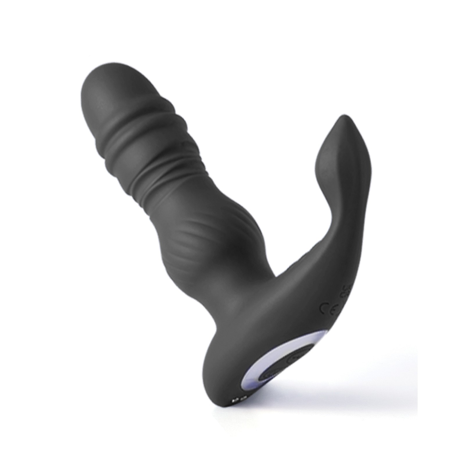 Jaden Thrusting Prostate Massager - Black