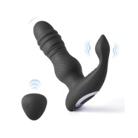 Jaden Thrusting Prostate Massager - Black