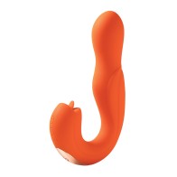 Joi Pro Vibrador Punto G y Lamedor de Clítoris con Control Remoto