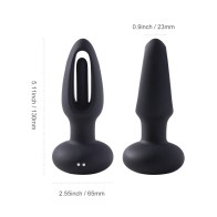 Plug Anal Vibrador Snuggy Negro