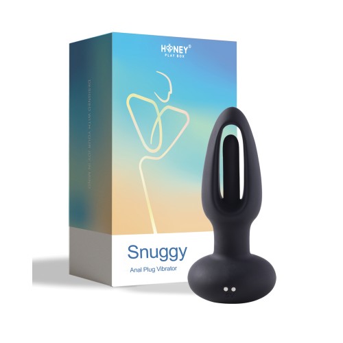 Plug Anal Vibrador Snuggy Negro