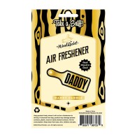 Wood Rocket Daddy Paddle Air Freshener - Peach