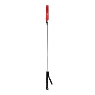 Rouge Long Riding Crop Slim Tip - Red