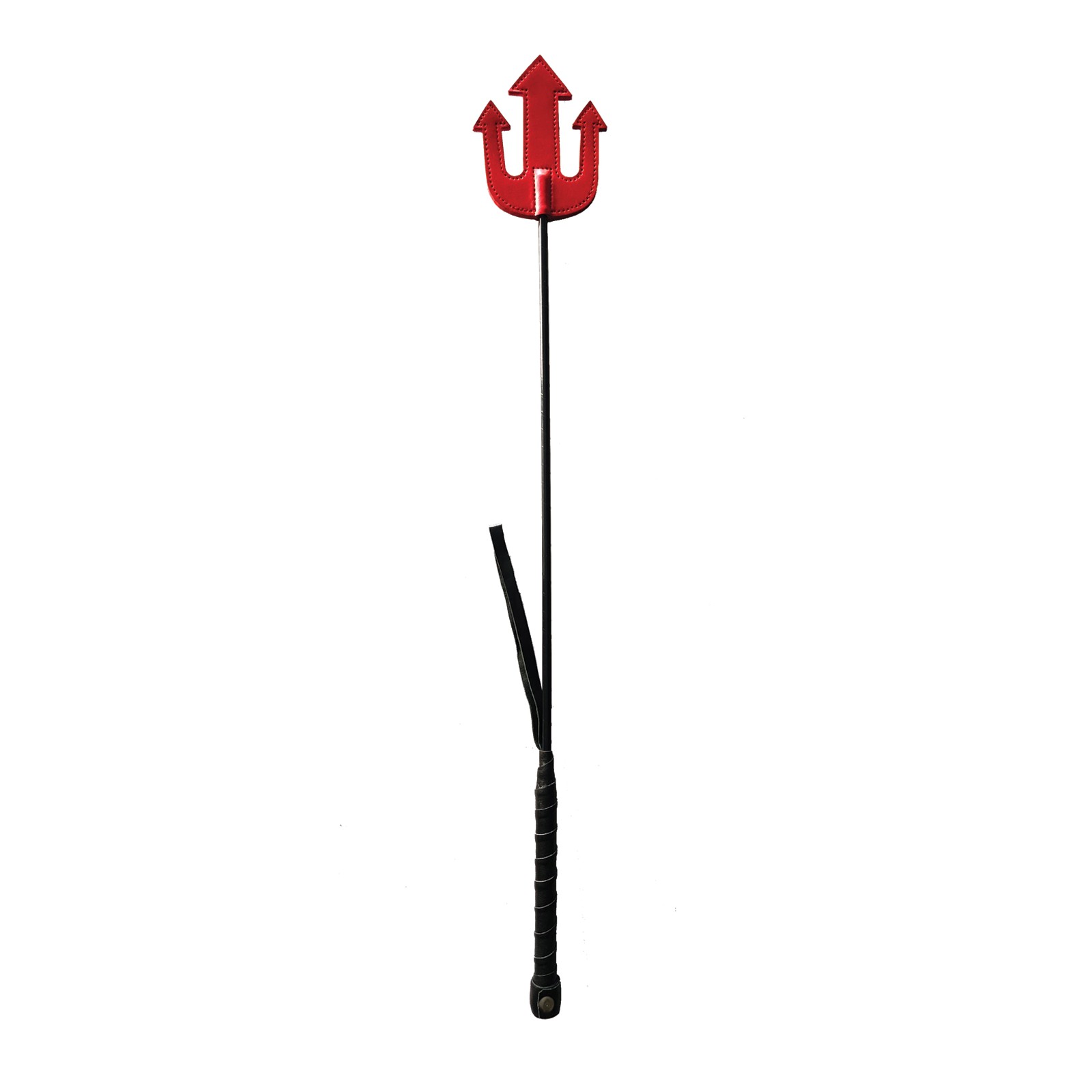 Rouge Devil Riding Crop Red