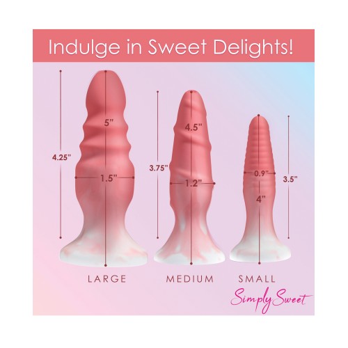 Simply Sweet Silicone Butt Plug Set for Exciting Anal Play