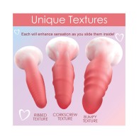 Simply Sweet Silicone Butt Plug Set for Exciting Anal Play