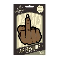 Brown Middle Finger Air Freshener