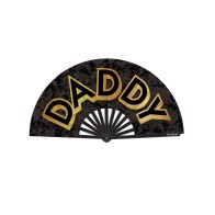 Ventilador Wood Rocket Daddy Negro Dorado