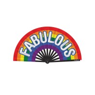 Abanico Arcoiris Fabulous para Estilo y Orgullo