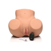 Masturbador Vibrante de Vagina y Ano 3D Mistress de Curve Toys