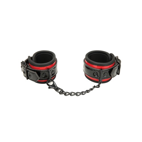 Heartbreaker Deluxe Buckle Love Cuffs for Enchanting Bondage Play