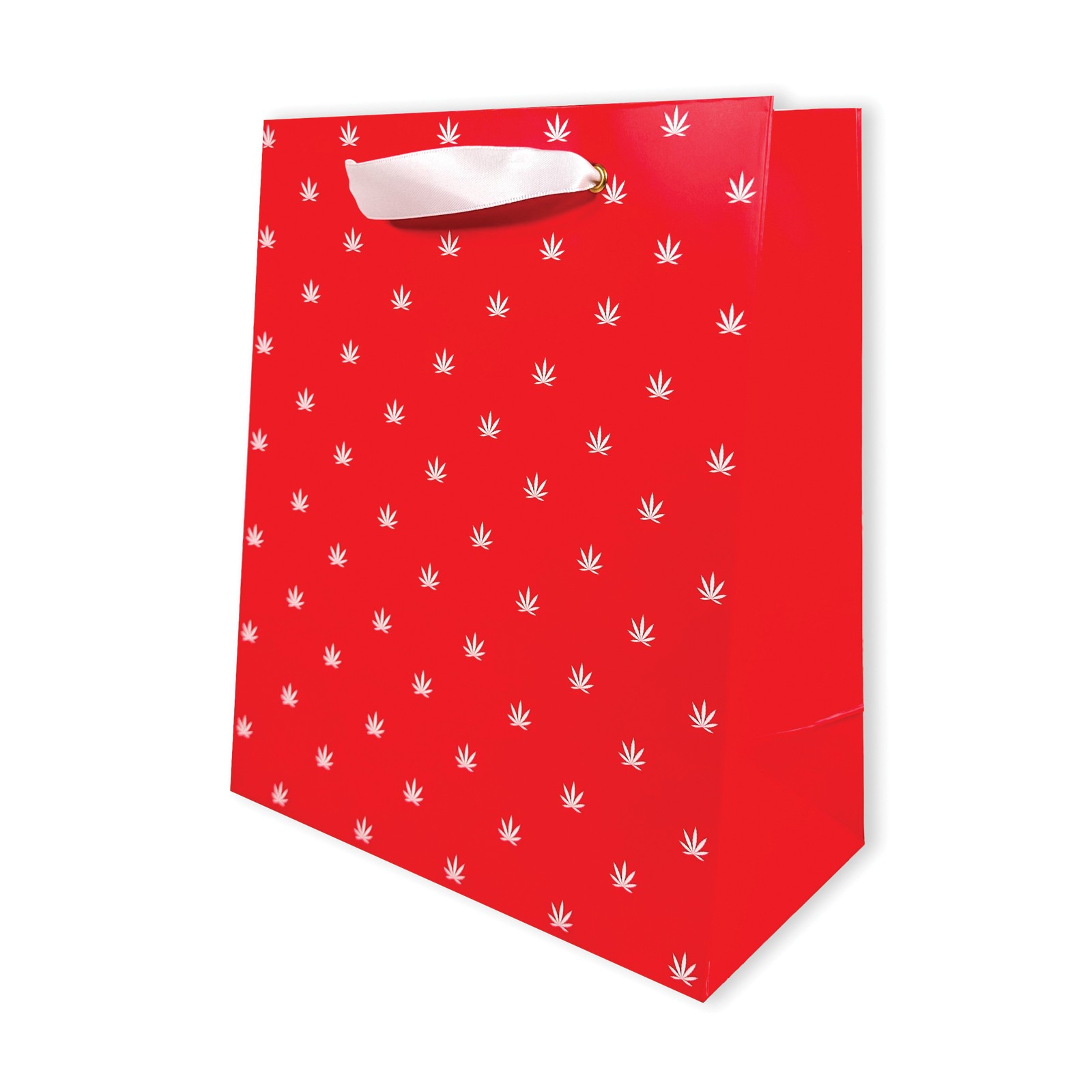 Bolsa de Regalo Polka Pot Roja Blanca para Cualquier Ocasión