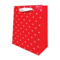 Bolsa de Regalo Polka Pot Roja Blanca para Cualquier Ocasión