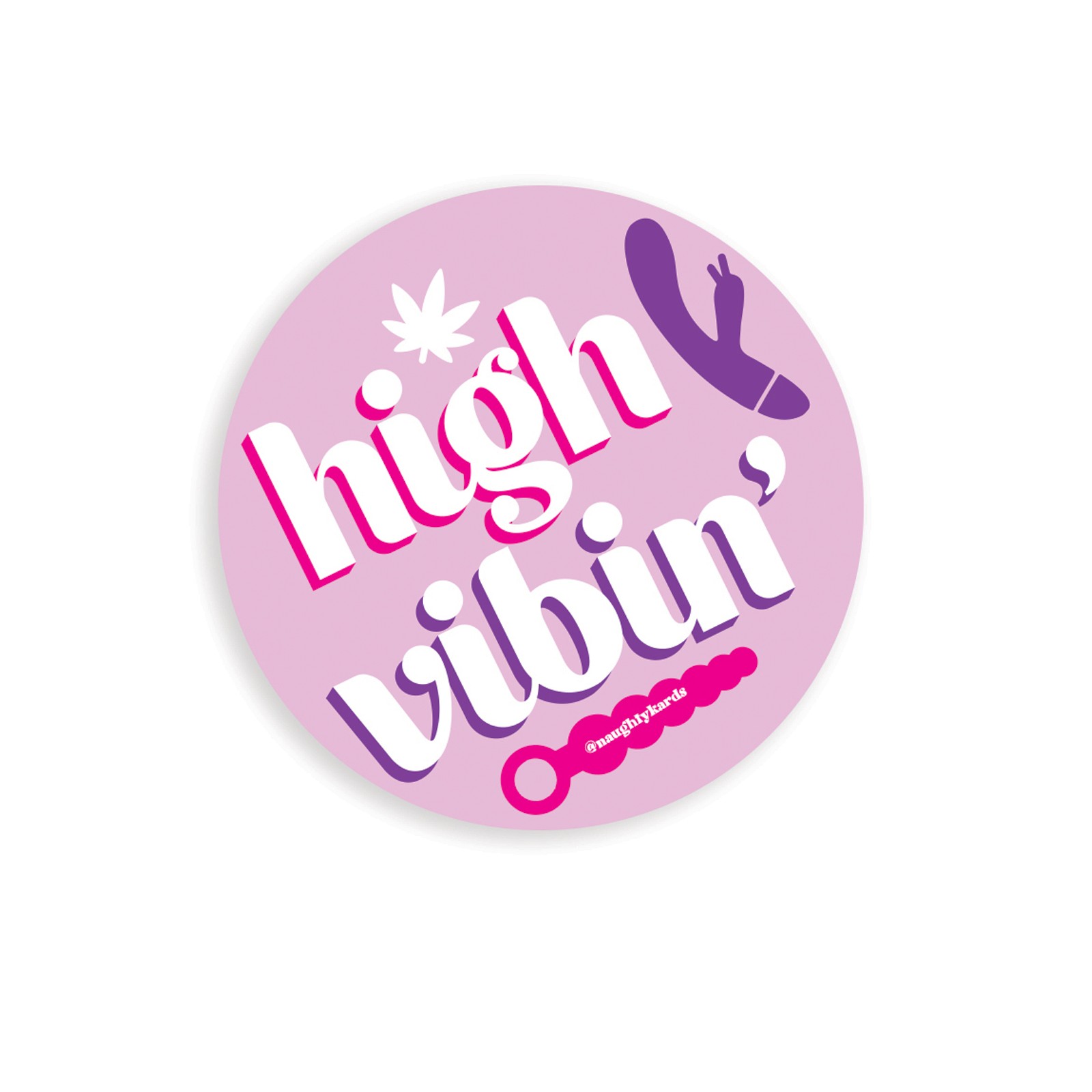 High Vibin' 420 Sticker Set - Elevate Your Vibe