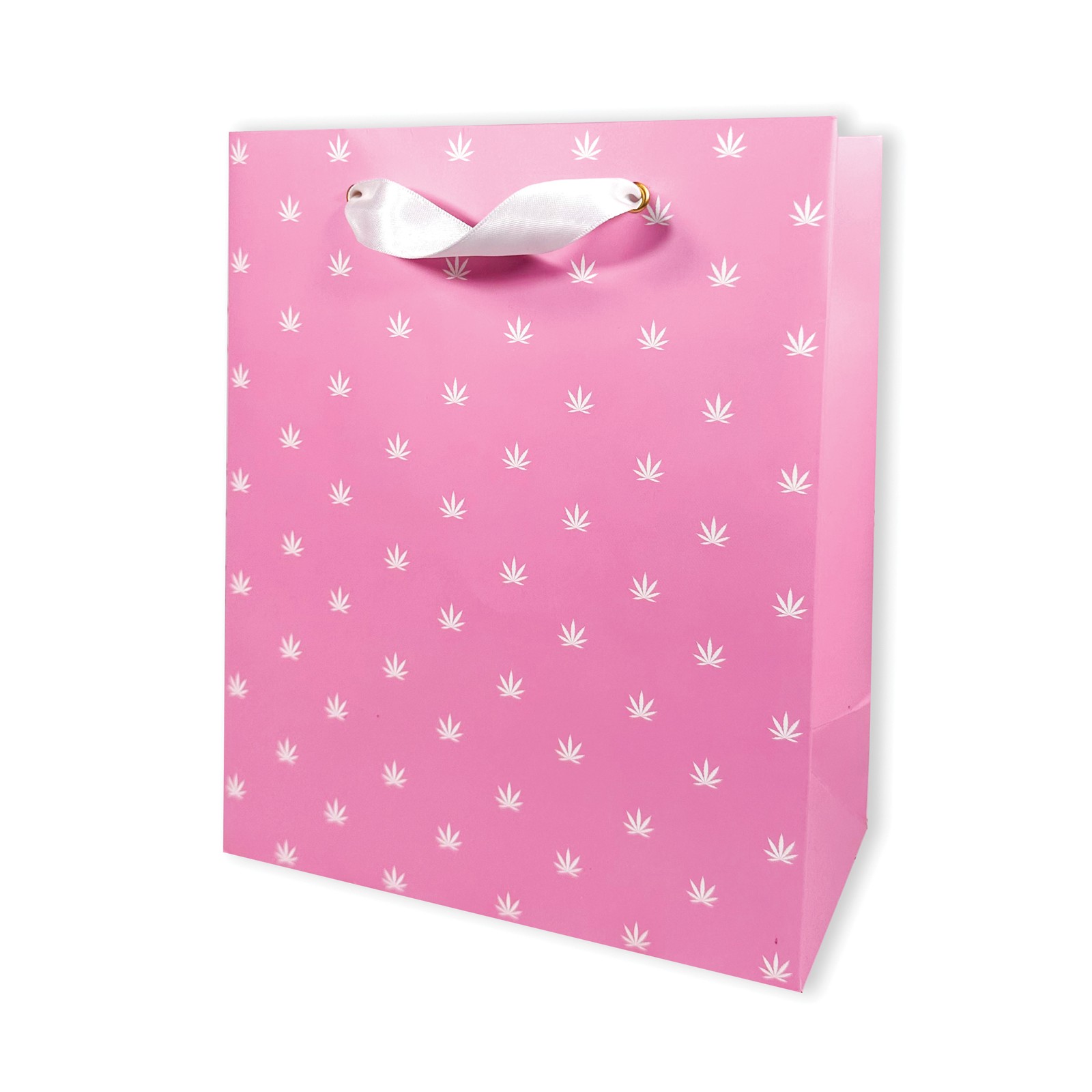 Bolsa de Regalo Polka Pot en Rosa y Blanco