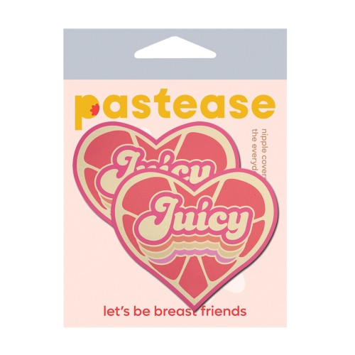 Pasties Retro Corazón Juicy Pomelo Rosa