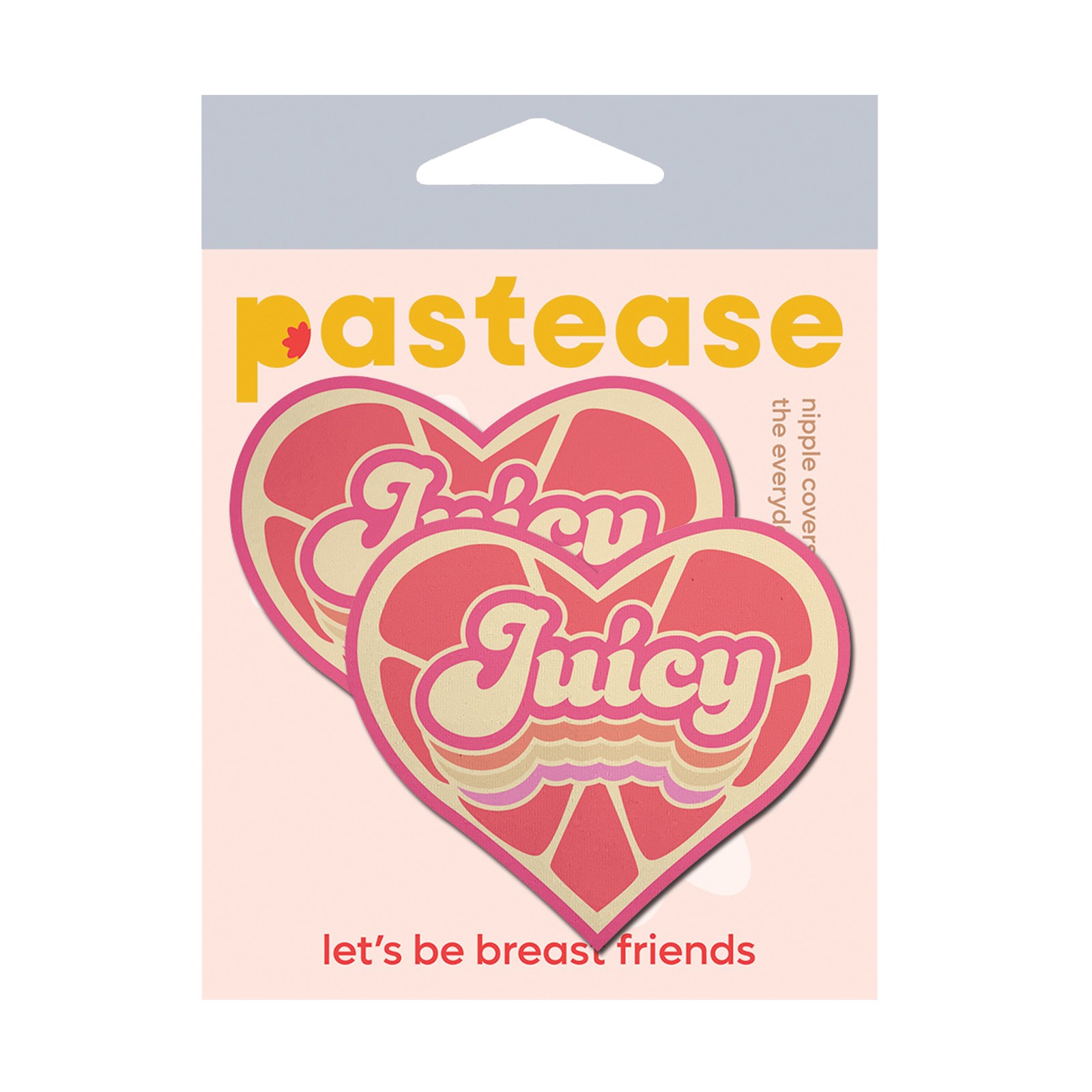 Pastease Retro Heart Juicy Pink Grapefruit