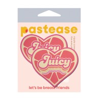 Pasties Retro Corazón Juicy Pomelo Rosa