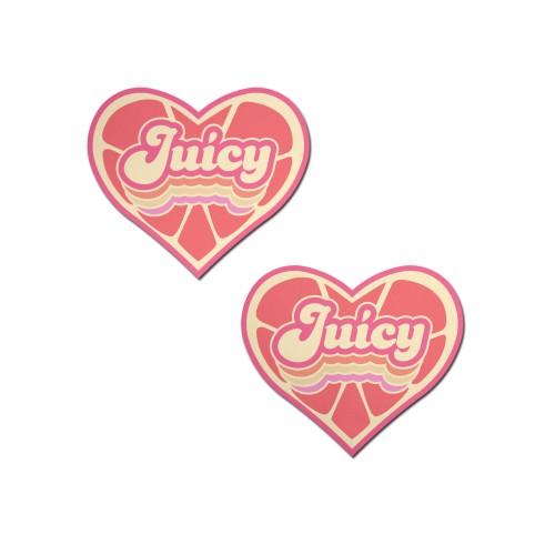 Pasties Retro Corazón Juicy Pomelo Rosa